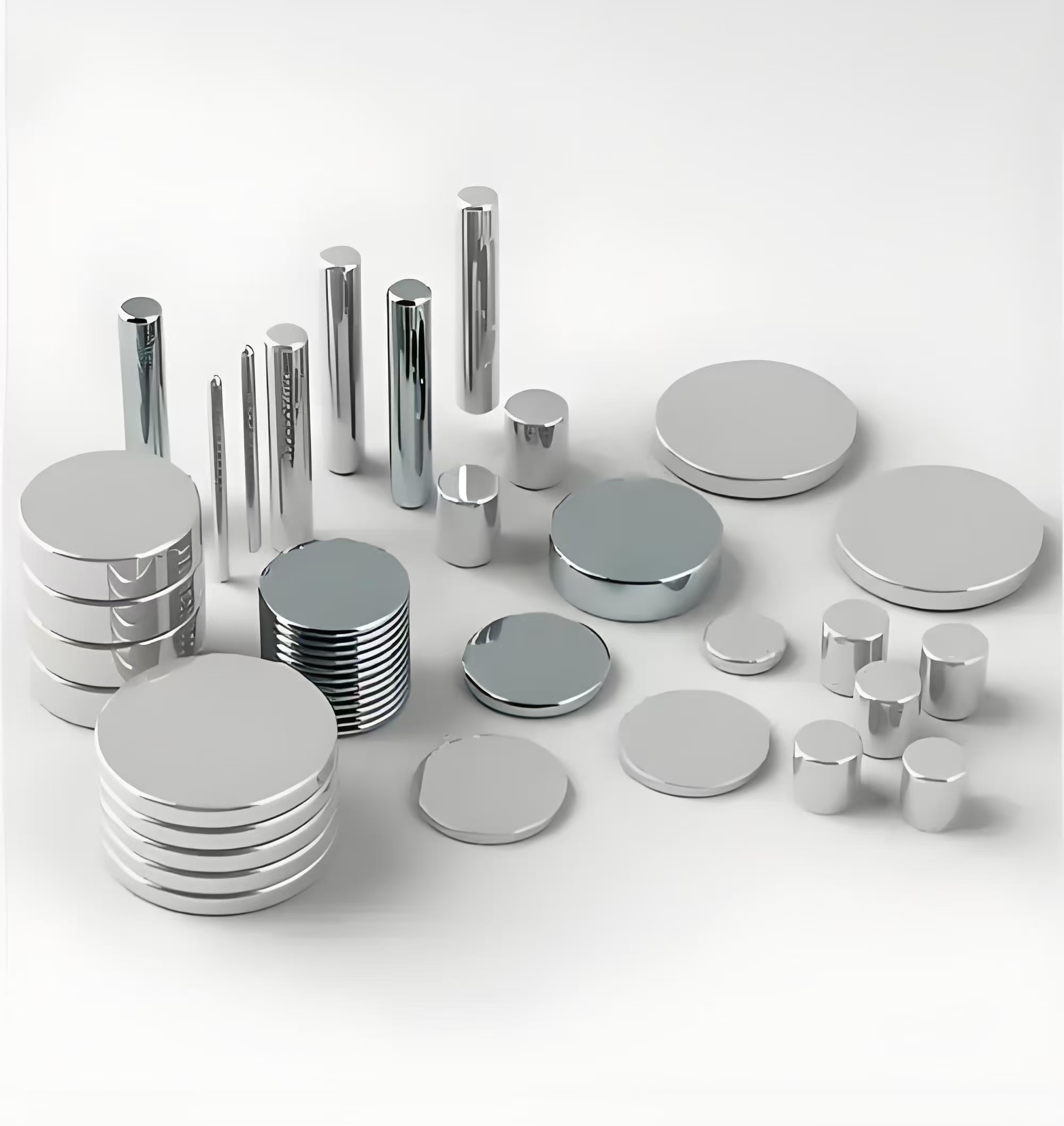 Neodymium disc and cylinder magnets